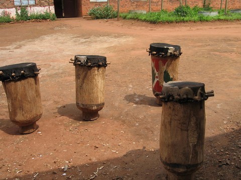 African Karyenda drums